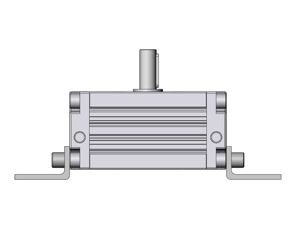 SMC CRA1LS80TN-90Z rotary actuator actuator, rotary, rack & pinion type
