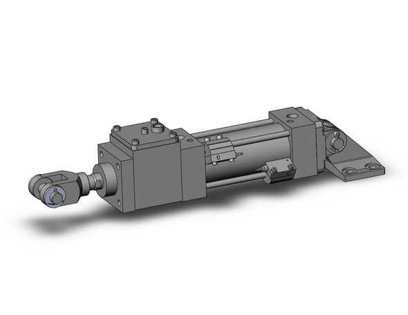 SMC MDWBD50TN-75N-NW-P4DWL4 tie rod cylinder w/lock cylinder, mwb, tie rod