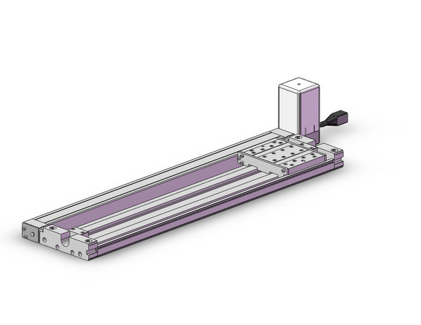 SMC LEMHT32T-500 electric actuator linear guide double axis slider