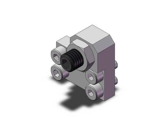 SMC MXQ-CT12 Hard Stop, Retract End