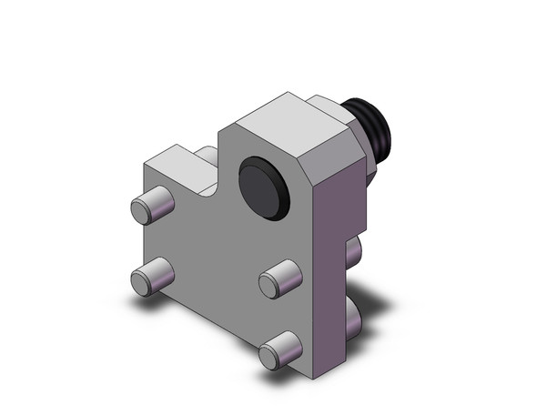 SMC MXQ-CT20L Hard Stop, Retract End