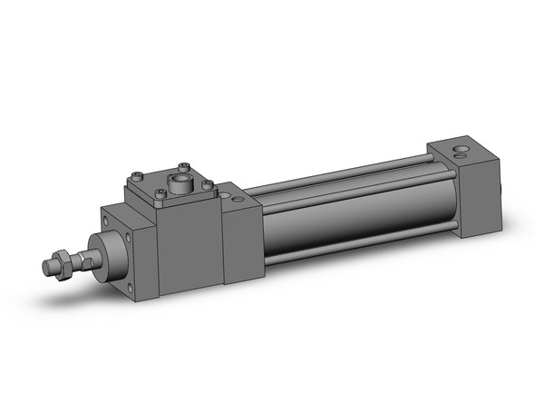 SMC MDWBB32-100 tie rod cylinder w/lock cylinder, mwb, tie rod