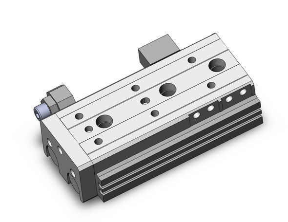 SMC MXQR16-50AS guided cylinder cyl, air slide table, reversible type