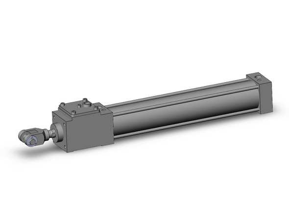 SMC MDWBB63-350-W tie rod cylinder w/lock cylinder, mwb, tie rod