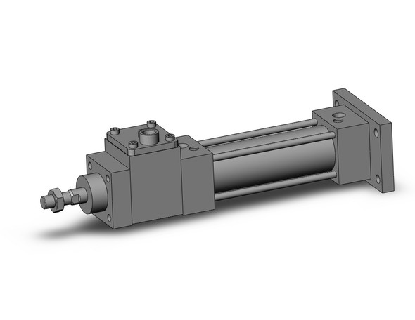 SMC MDWBG32TF-75 tie rod cylinder w/lock cylinder, mwb, tie rod