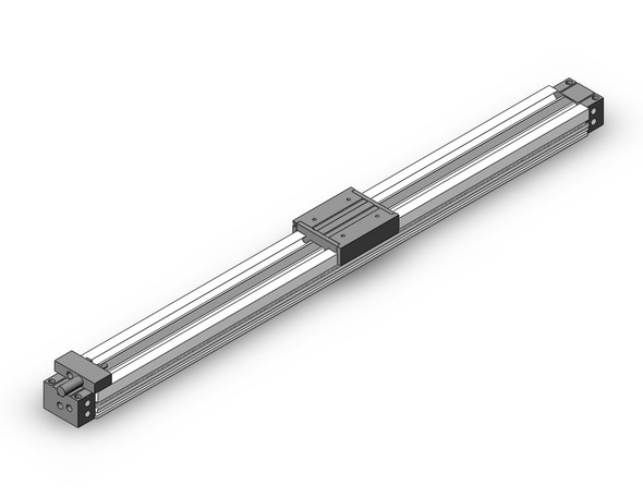 SMC MY1M25TN-700HS rodless cylinder slide bearing guide type