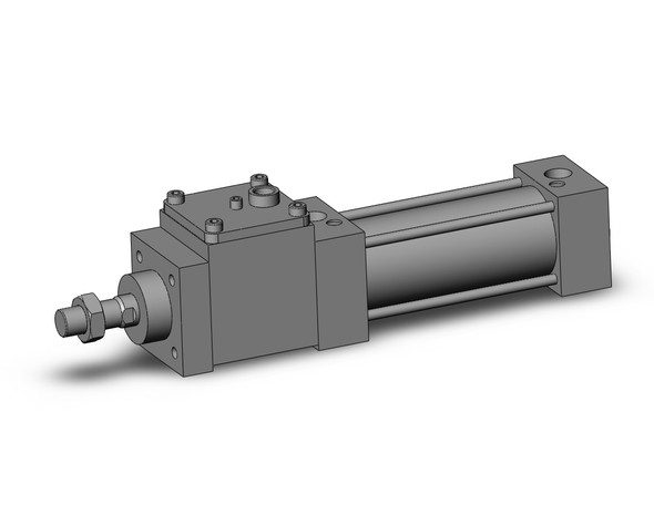 SMC MDWBB40TF-75 tie rod cylinder w/lock cylinder, mwb, tie rod