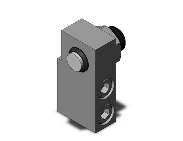SMC MXS-AS20 guided cylinder stroke adjuster (0-5 adj)