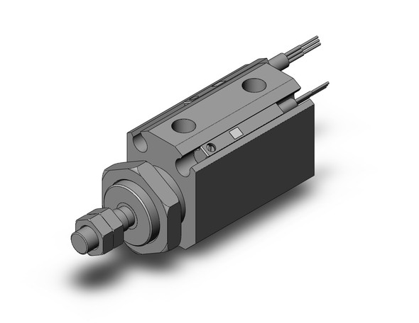 SMC CDJP2B16-10D-M9N round body cylinder pin cylinder, double acting, sgl rod