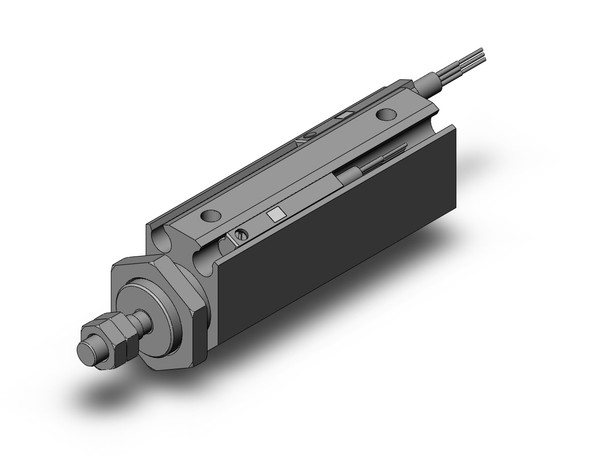 SMC CDJP2B10-25D-M9PSDPC round body cylinder pin cylinder, double acting, sgl rod