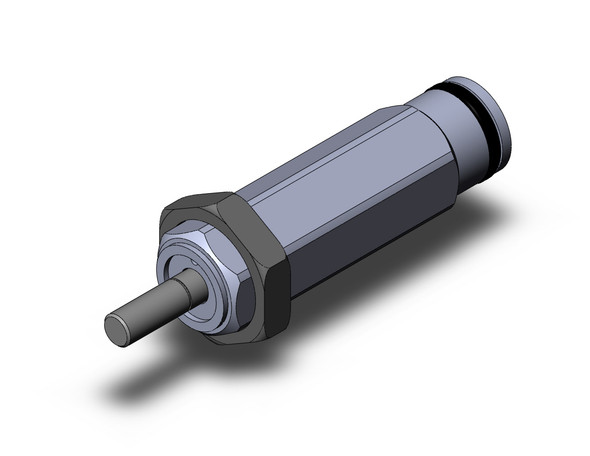 SMC CJPS6-15-XC17 pin cylinder, sgl acting, spring return