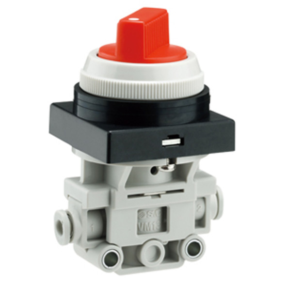 SMC VM131F-07-08 valve, mechanical, one-touch fitting