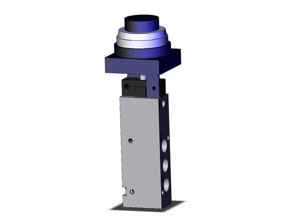 SMC VZM550-N01-32B 5 port mechanical valve - rubber seal