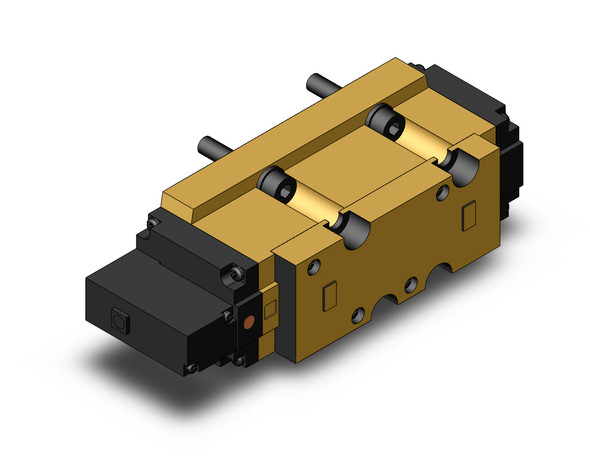 SMC VSS8-10-FG-S-2Z 4/5 port solenoid valve valve, size 3, iso plug-in/sgl