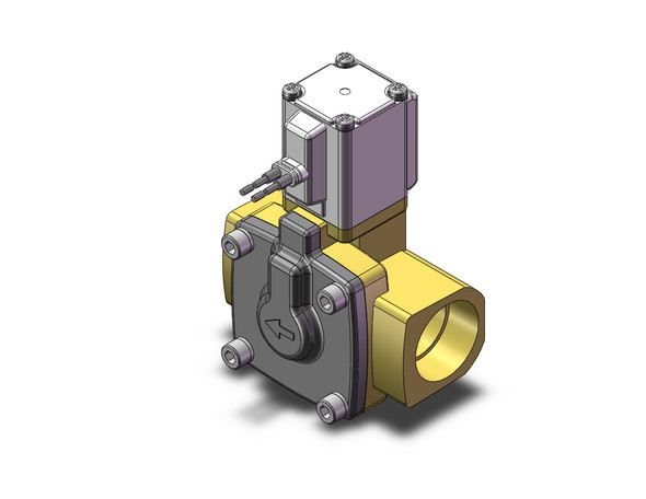 SMC VXD262NZ1CB pilot op 2 port solenoid valve (n.c.)