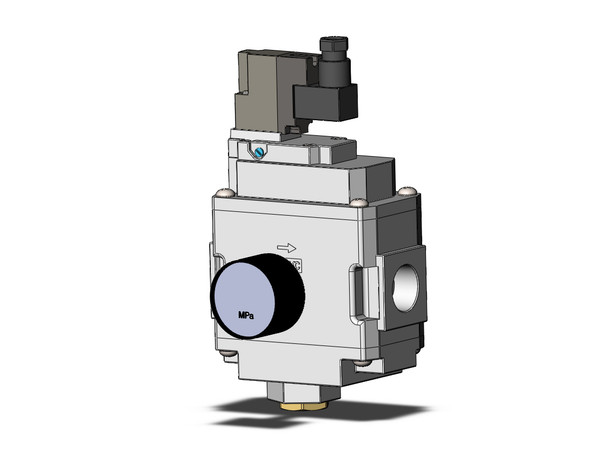 SMC AV4000-04GS-5DZB-A valve, soft start soft start-up valve