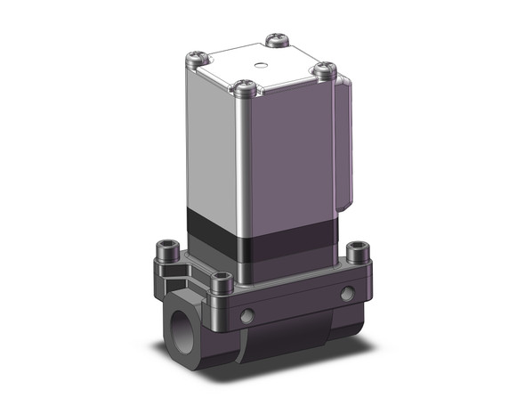 SMC VXZ2A0AZ2A 2 port valve pilot op 2 port solenoid valve, (n.o.)