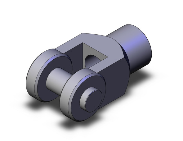 SMC Y-12A tie rod cylinder double rod clevis