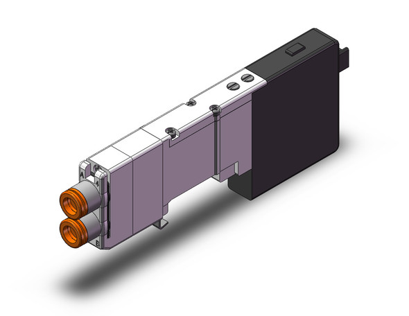 SMC SQ1541-5LOB1-N7 4/5 port solenoid valve valve, single, non plug-in