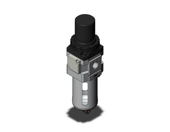 SMC AWM30-02H-R filter/regulator, w/micro mist separator mist separator/regulator