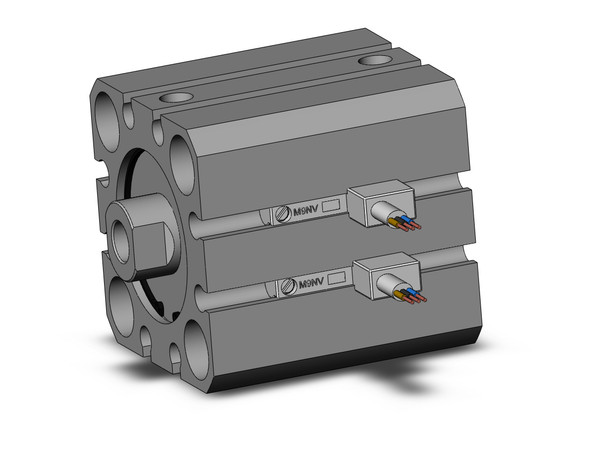 SMC CDQSXB25-10D-M9NV compact cylinder cyl, microspeed, dbl acting