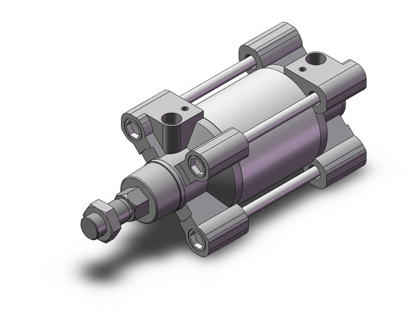 SMC C96KDB80-50C cylinder, tie rod