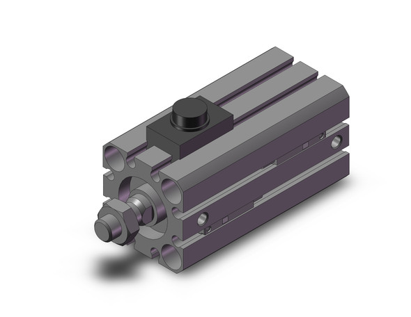 SMC CDBQ2B20-20DCM-RN-M9BWSDPC compact cylinder cyl, compact, locking, sw capable