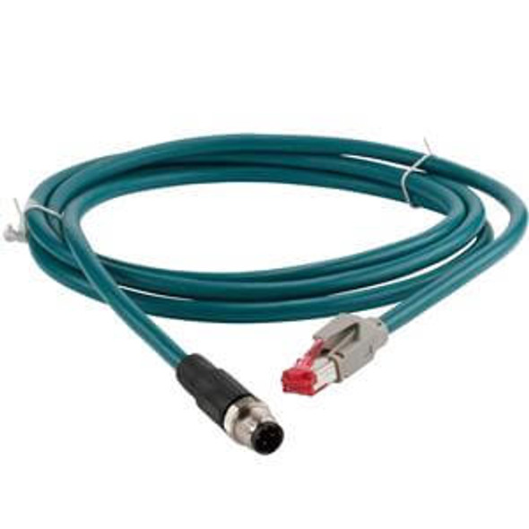 SMC EX9-AC100EN-PSPS serial transmission system 10m ethernet cable m12 to m12