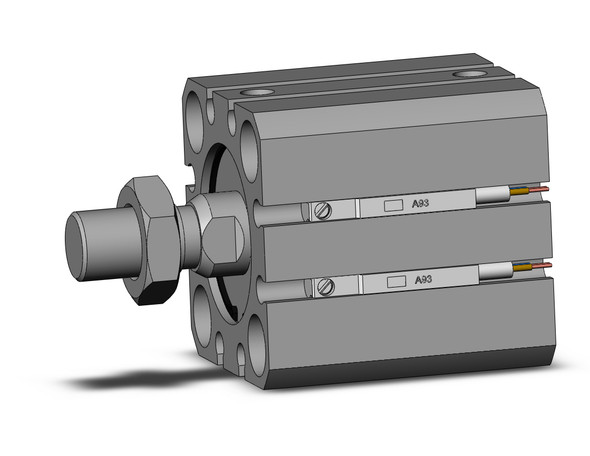 SMC CDQSB25-10DM-A93L compact cylinder cylinder, compact