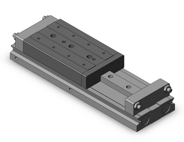 SMC MXW25-125 guided cylinder cylinder, air