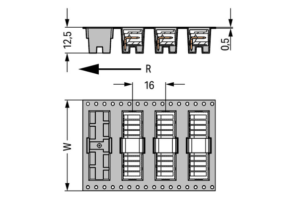 Wago 733-372/105-604/997-406 Pack of 300