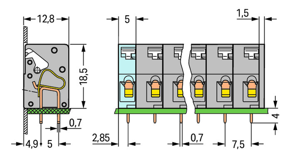 Wago 741-303 Pack of 55