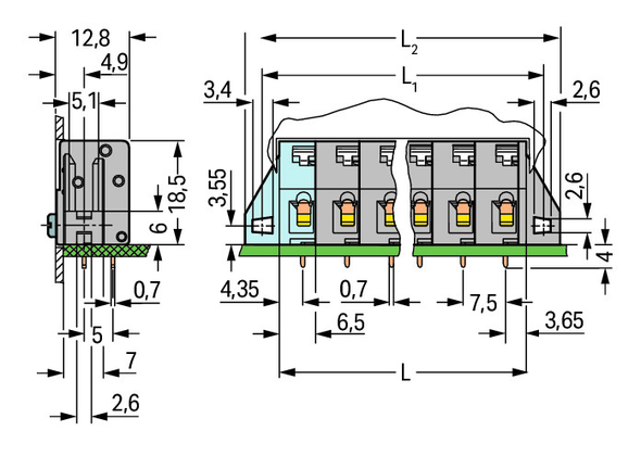 Wago 741-328 Pack of 15