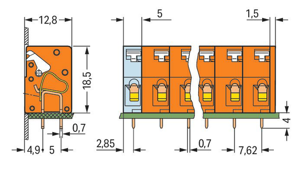 Wago 741-403 Pack of 55