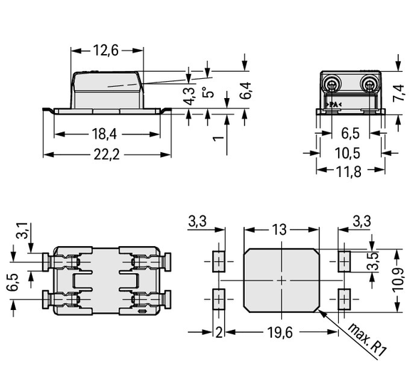 Wago 2070-462/998-406 Pack of 477