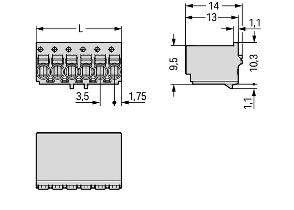 Wago 2091-1127 Pack of 100