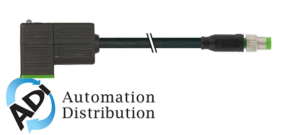 Murrelektronik 7000-88415-6130150 m8 male 0?? 3p/msud valve plug form ci 9.4 mm(small), pvc 3x0.34 black 1.5m