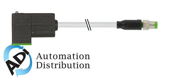 Murrelektronik 7000-88415-2230030 m8 male 0?? 3p/msud valve plug form ci 9.4 mm(small), pur 3x0.34 gray, 0.3m