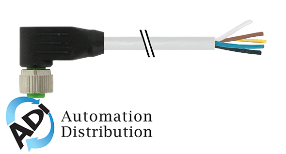 Murrelektronik 7000-17061-2920030 m12 female 90?? with cable, pur 8x0.25 gy drag chain 0,3m