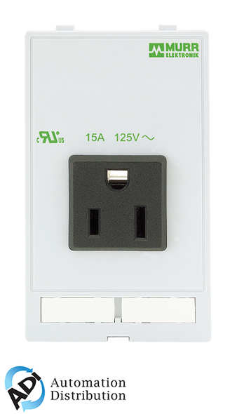 Murrelektronik 4000-68000-0030000 modlink msdd socket insert usa nema 5-15, 125vac/15a soldering connection