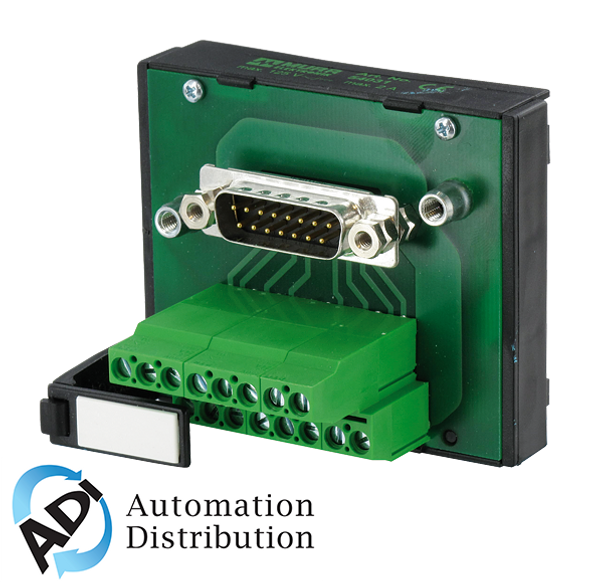 Murrelektronik 54030 sv-sub d 9st.-kl  for signal transfer, 125 vac/dc / 2 a, mounting rail / screw-type terminal