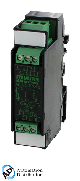 Murrelektronik 67072 mks-ldp 5/1300 - 1 m diode modules, mounting rail / screw-type terminal