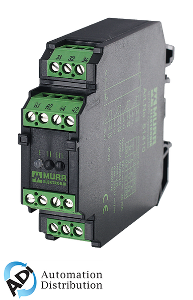 Murrelektronik 51540 rm 12/24 output relay, in: 24 vac/dc - out: 250 vac/dc / 5 a, 2 c/o contact - 22,5 mm screw-type terminal