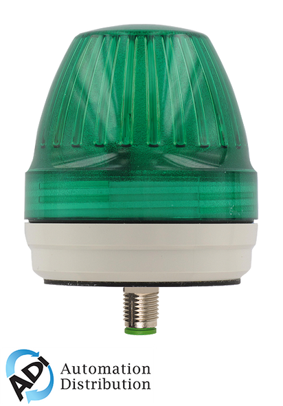 Murrelektronik 4000-75057-1313000 comlight57 led green status light, with 4 pole m12 bottom exit, input 24vdc, protection degree ip65