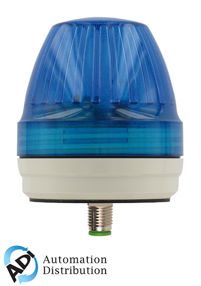 Murrelektronik 4000-75057-1314000 comlight57 led blue status light, with 4 pole m12 bottom exit, input 24vdc, protection degree ip65