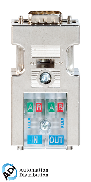 Murrelektronik 55584 profibus-plug-male (sub-d) 180??, cut clamp for rigid and flexible wires