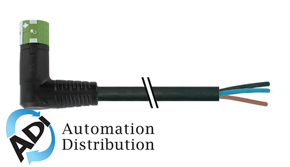 Murrelektronik 7000-P8132-P210200 mq15-x-power female 90??left, with cable, 0 2m