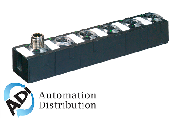 Murrelektronik 56616 cube67 i/o extension module, 8 digital npn inputs, cube67 di8 e 4xm12 npn