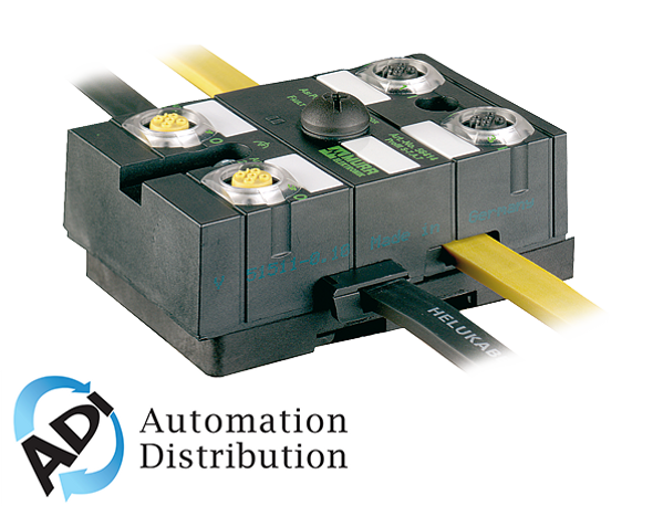 Murrelektronik 56414 masi67 i/o module k3, 4 digital inputs, 4 digital, passive safety outputs, masi67 di4/0,2a do4/1,6a ab k3 4xm12, ab-slave model 3.0