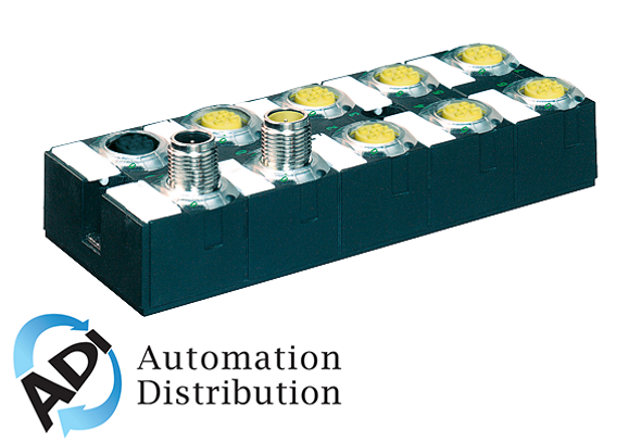 Murrelektronik 56605 cube67 i/o extension module k3, 12 digital, passive safety outputs, cube67 do6 (do6) e 6xm12 k3